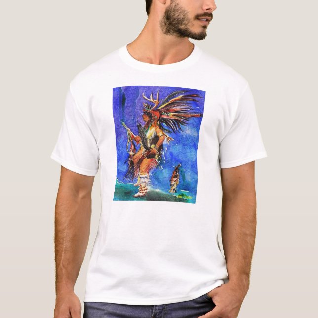 Camiseta de alta calidad de baile del nativo (Anverso)