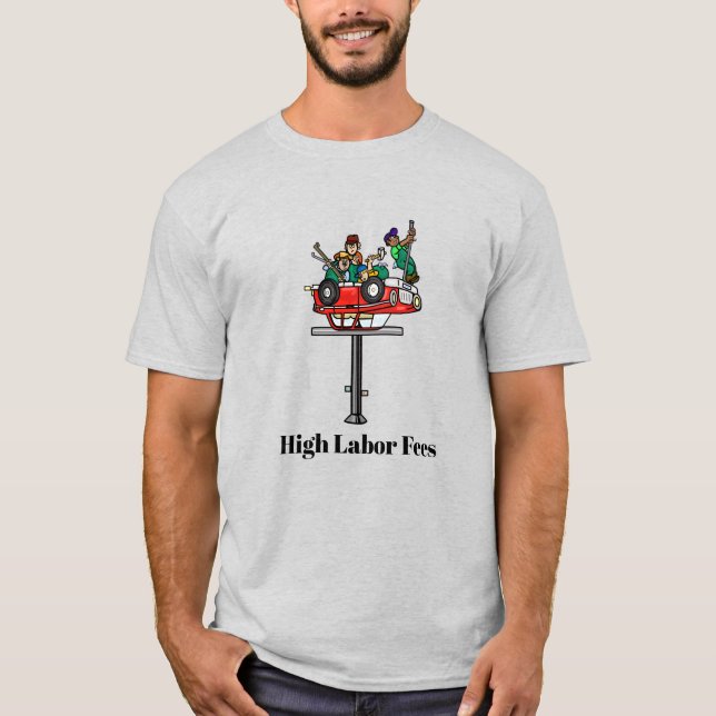 Camiseta de alta mecánica laboral (Anverso)