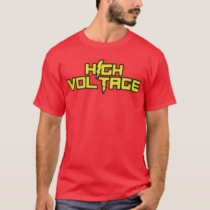 Camiseta de alto voltaje (roja)