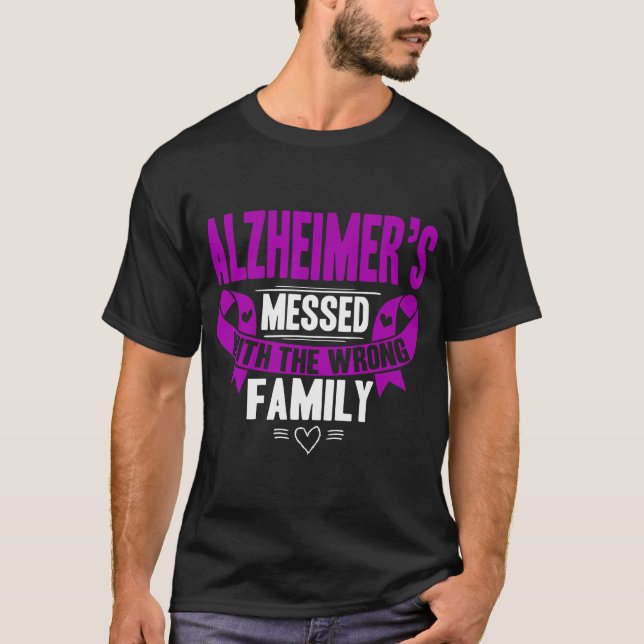 Camiseta De Alzheimer - Enfermedad De Alzheimer (Anverso)