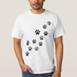 Camiseta de Amante de Huella de Pata