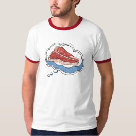 Camiseta de amante de la carne
