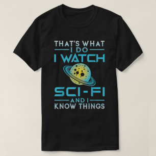 Camiseta de amante de la ciencia ficción - Conocim