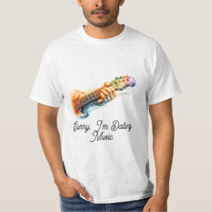 Camiseta de amante de la música Para músicos y f