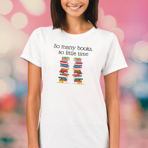 Camiseta de amante de libros