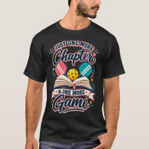 Camiseta de Amante de Libros de Pickleball | Regal