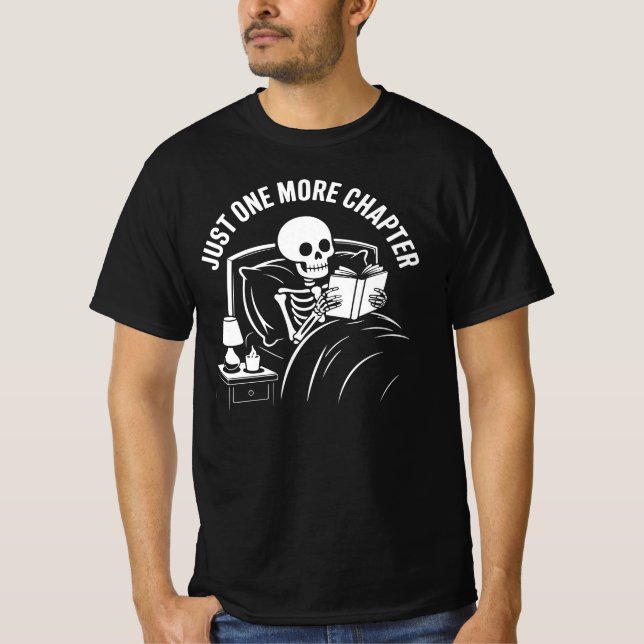 Camiseta de amante de libros de solo un capítulo m (Anverso)