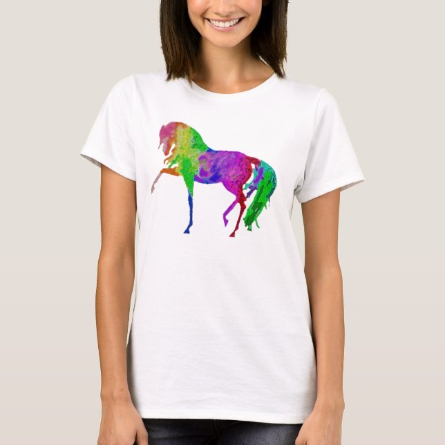 Camiseta de amante de los caballos (Anverso)