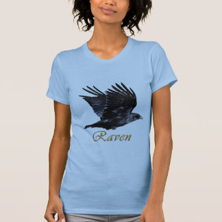 Camiseta de amante de los pájaros de Flying Raven