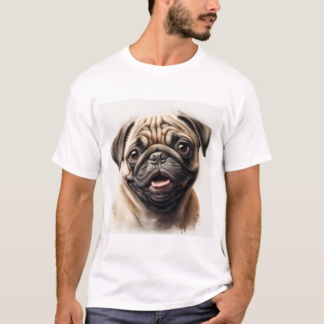 Camiseta de amante de los perros pud (Anverso)