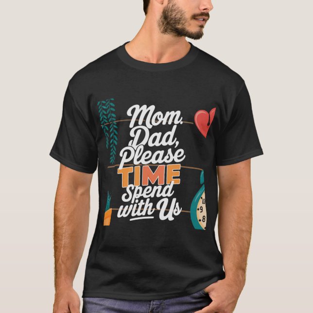 Camiseta de amante de mamá y papá (Anverso)