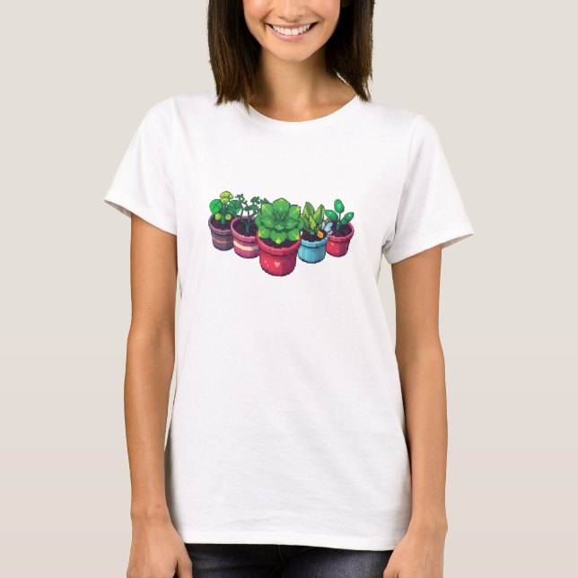 Camiseta de amante de plantas (Anverso)