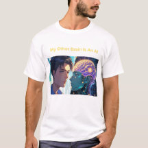 Camiseta de amante de tecnología e IA