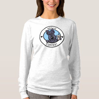 Camiseta de Amantes de Café del Terrier Escocés
