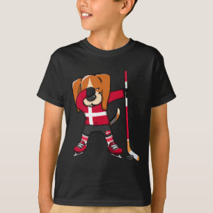 Camiseta de amantes de hockey sobre hielo de Dinam