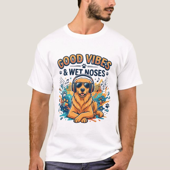 CAMISETA DE AMANTES DE PERROS (Anverso)