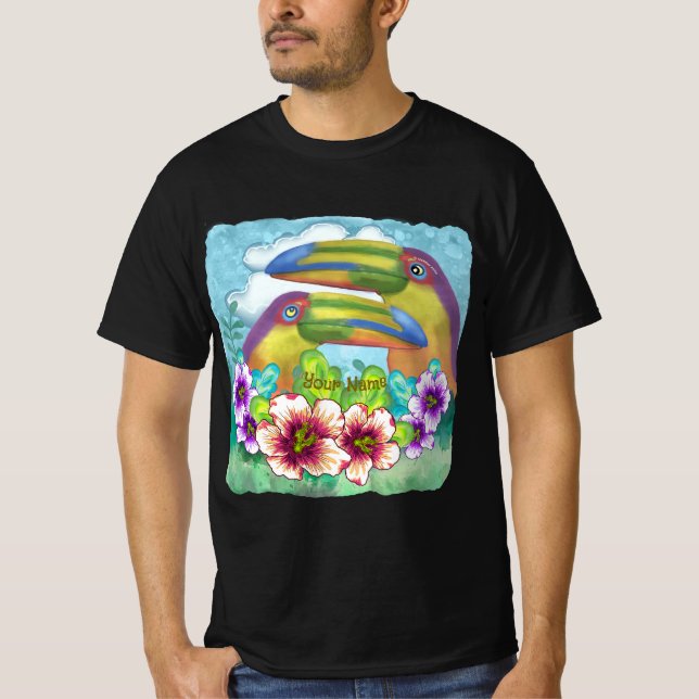 Camiseta de amantes del tucán (Anverso)