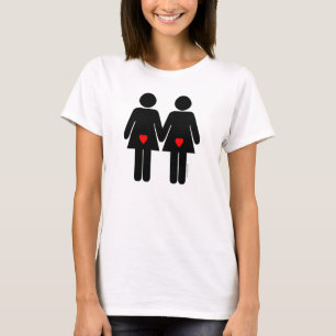 Camiseta de Amantes Lesbianas