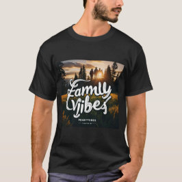 camiseta de ambiente familiar hecha por un persona