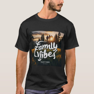 camiseta de ambiente familiar hecha por un persona