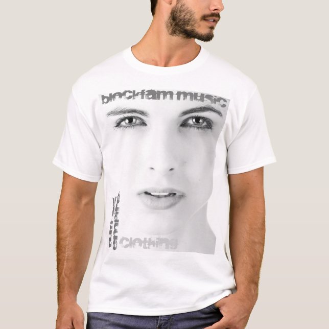 Camiseta de American Apparel, blanca (Anverso)