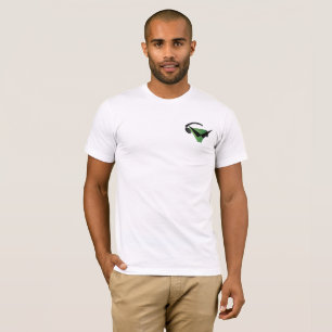 Camiseta de American Apparel del logotipo de