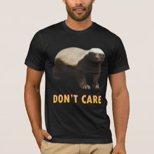 Camiseta de American Apparel del tejón de miel
