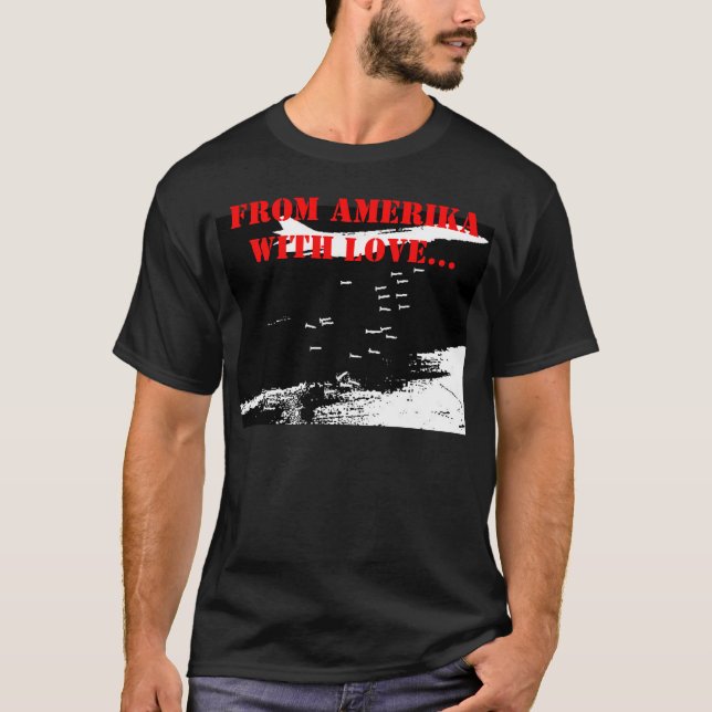 CAMISETA DE AMERIKA CON AMOR… (Anverso)