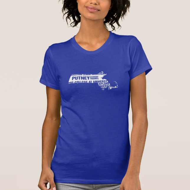 Camiseta de Amherst de la Pre-Universidad en (Anverso)