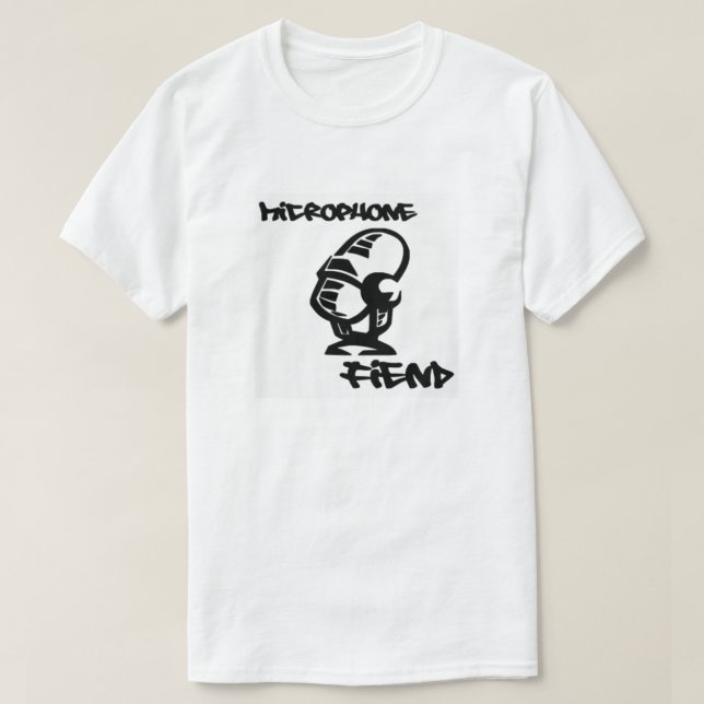 Camiseta de amigos de micrófono (Diseño del anverso)