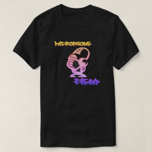 Camiseta de amigos de micrófono