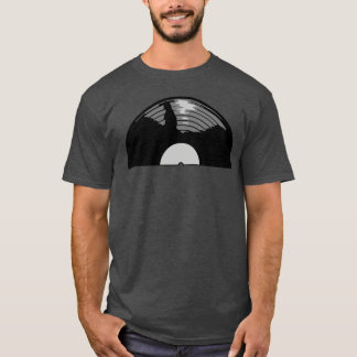 Camiseta de amigos de música de vinilo