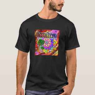 Camiseta de amigos tropicales de Long Beach