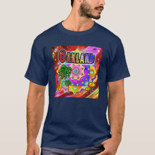 Camiseta de amigos tropicales de Oakland