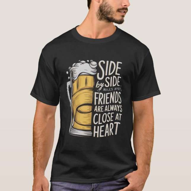 Camiseta de amistad lado a lado (Anverso)