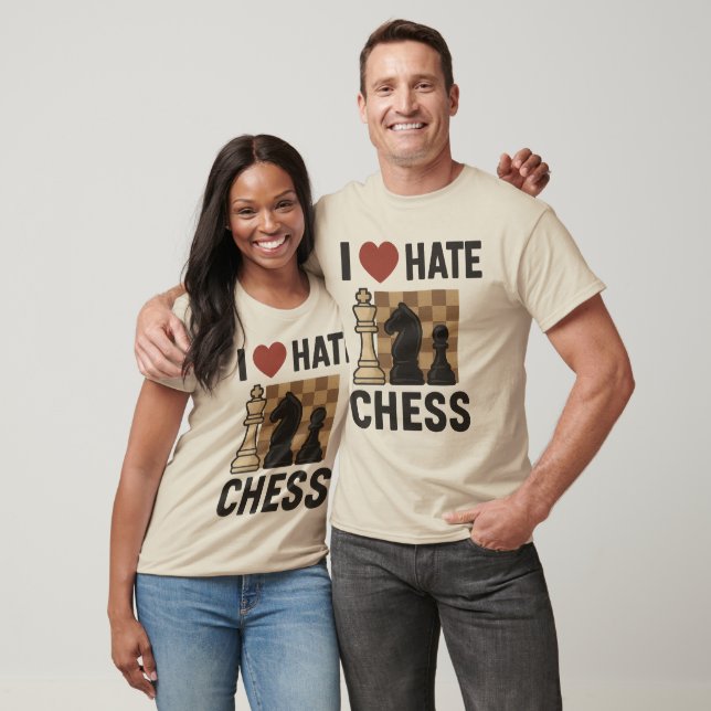 Camiseta de Amo-Odio Chess (Unisexo)