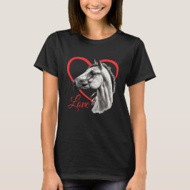 Camiseta de amor a caballo
