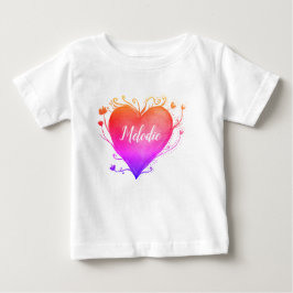 Camiseta de amor al corazón