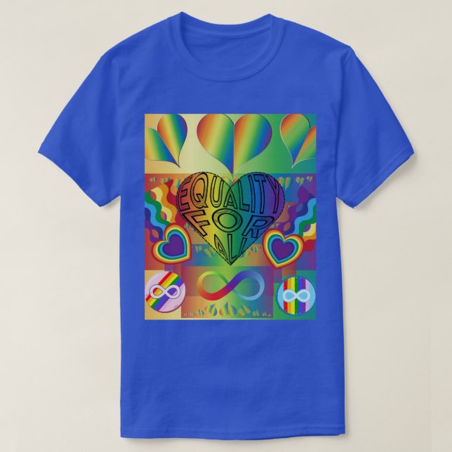 Camiseta de amor al orgullo (Diseño del anverso)