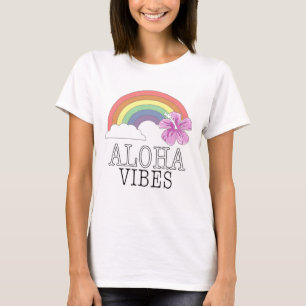 Camiseta de amor Aloha Vibes Hawaii