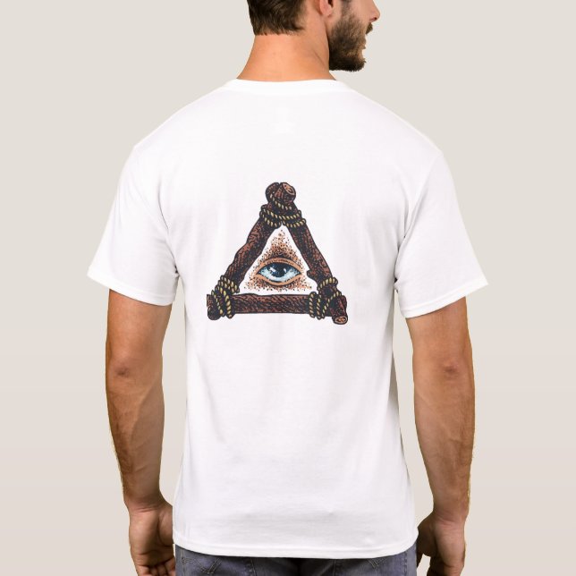 Camiseta de amor básica para hombres (Reverso)