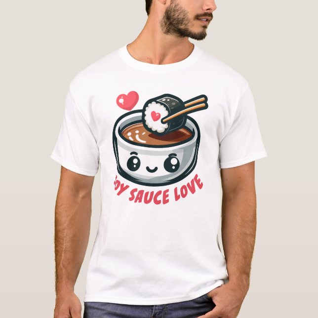 Camiseta de amor con salsa de soja (Anverso)