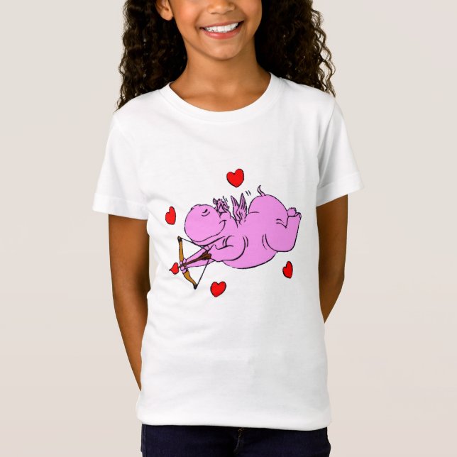 Camiseta de Amor de Hipopótamo (Anverso)