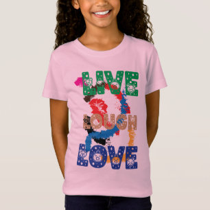 Camiseta de amor de Live Laugh