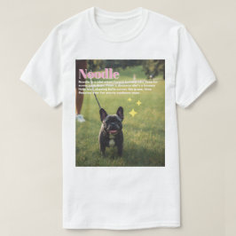 Camiseta de amor de mascota – Foto y nombre person