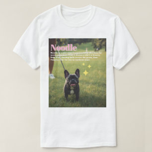 Camiseta de amor de mascota – Foto y nombre person