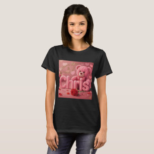 Camiseta de amor de osito de peluche Chris