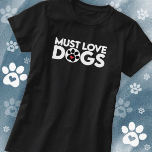 Camiseta de amor de perro
