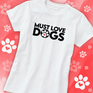 Camiseta de amor de perro