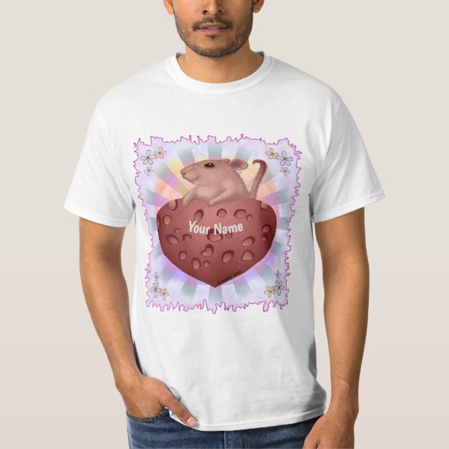 Camiseta de amor de ratón (Anverso)